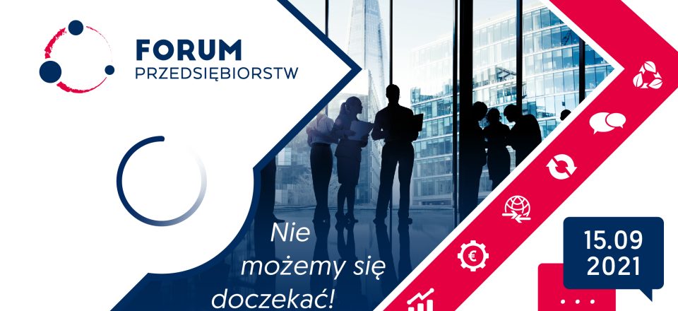 baner promujący FORUM PRZEDSIĘBIORSTW